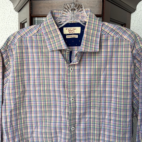 Original Penguin slim fit Button down. Excellent quality. - Picture 2 of 12